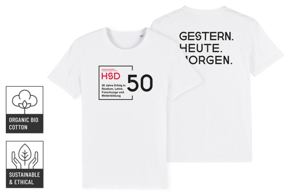 T-Shirt &quot;50 Jahre HSD&quot; (2.Wahl)